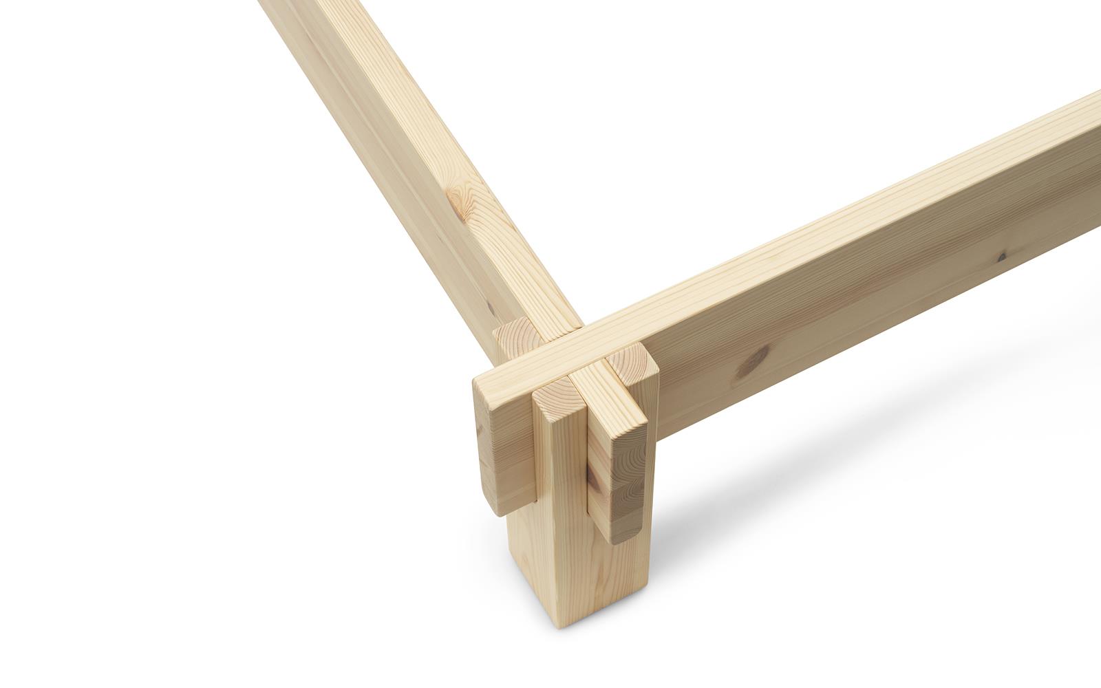 Notch Bed Frame 160 x 200 cm2