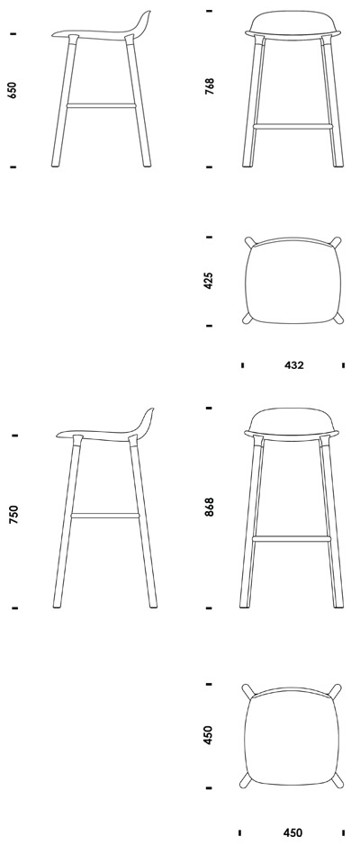 Bar Stool Cad Block - Stools Item