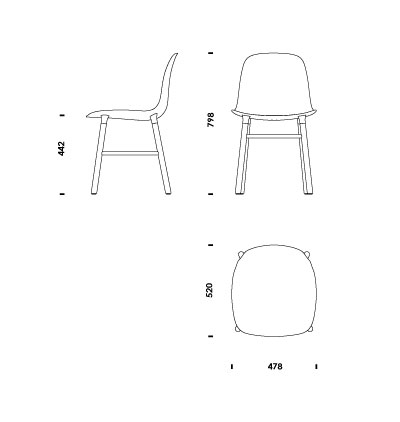 Form Chair | Normann Copenhagen | Pictogram