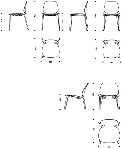 Bar Stool Cad Block - Stools Item