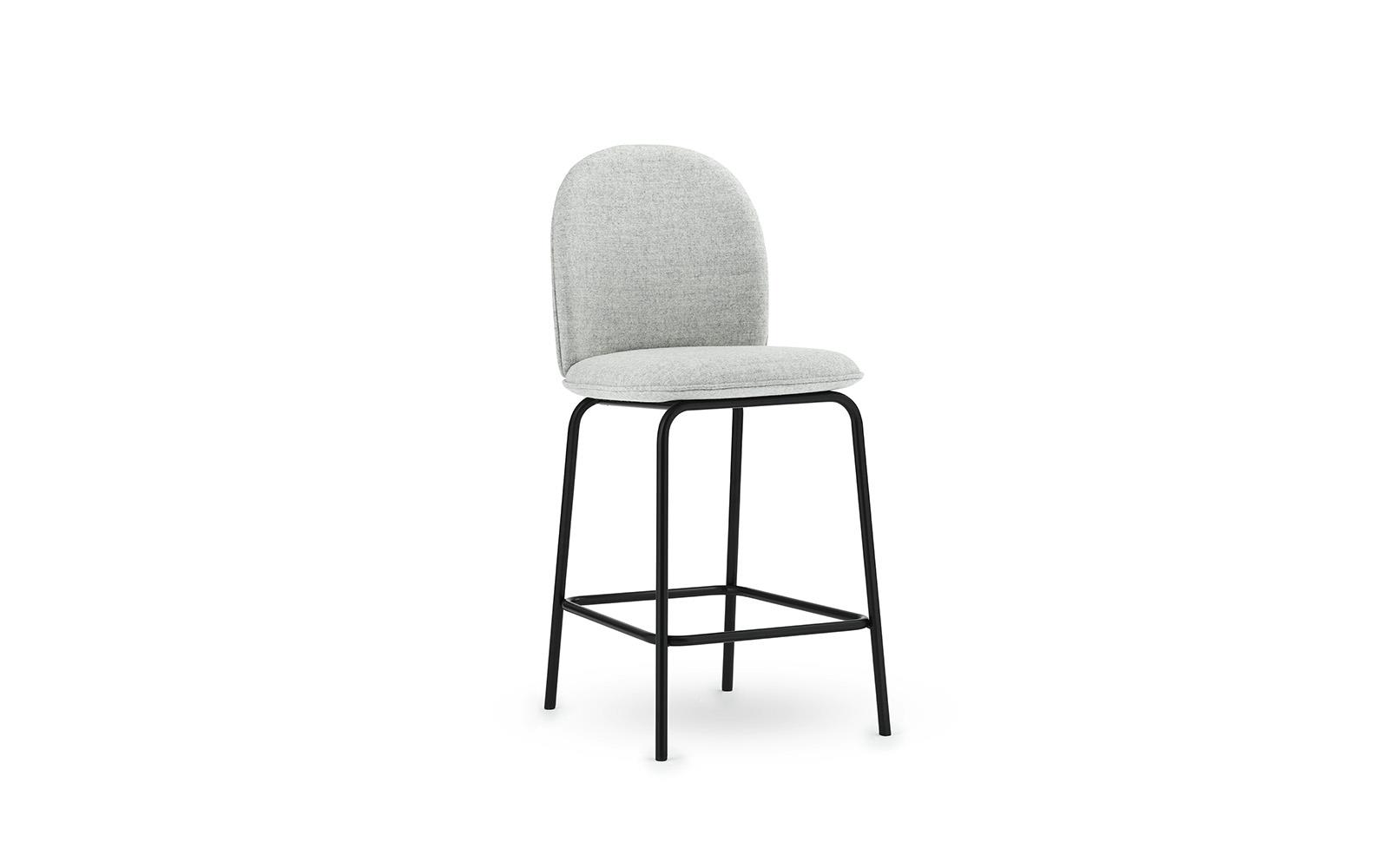 Ace Bar Chair 65 cm Full Uph Black Steel1