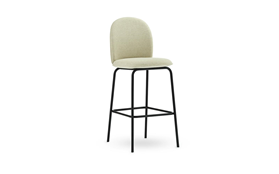 Ace Bar Chair 75 cm Full Uph Black Steel1