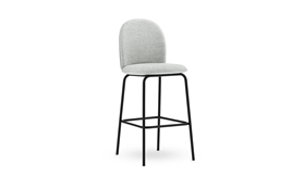 Ace Bar Chair 75 cm Full Uph Black Steel1