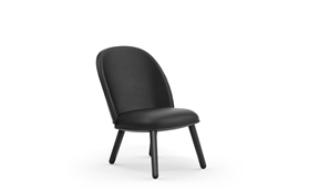 Ace Lounge Chair Upholstery Black Oak1