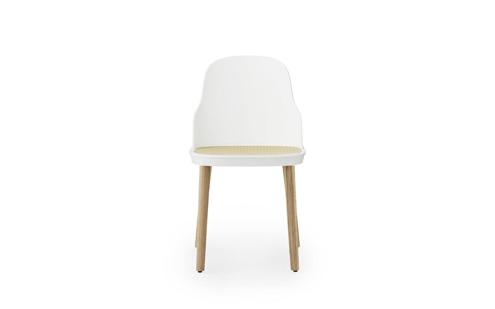 Allez Chair Molded wicker Oak2