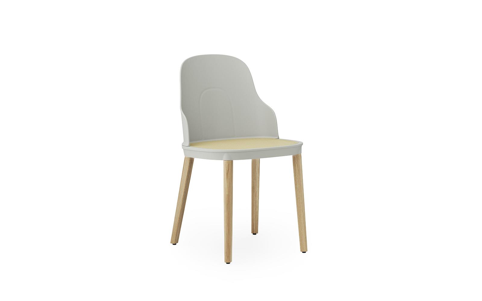 Allez Chair Molded wicker Oak1