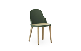 Allez Chair Molded wicker Oak1