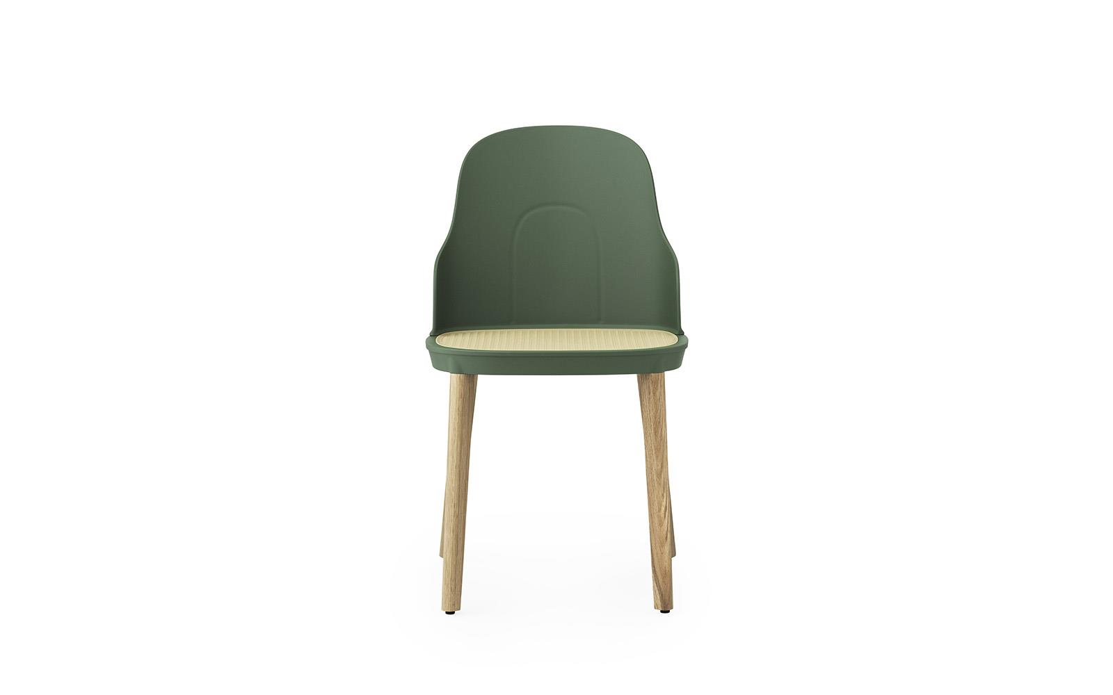 Allez Chair Molded wicker Oak2