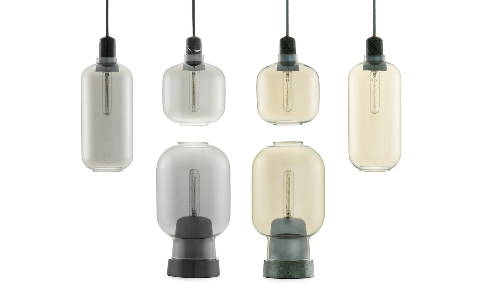 Amp Lamp Large Eu Smoke Black Amp Lamp Large Eu Smoke Black