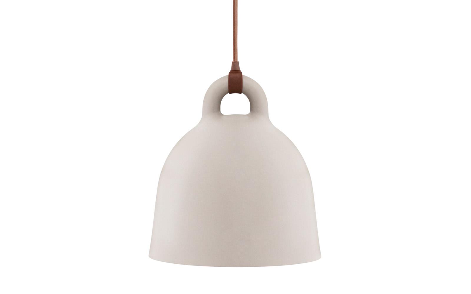 Bell Lamp large | A robust minimalistic ceiling lamp in matte grey