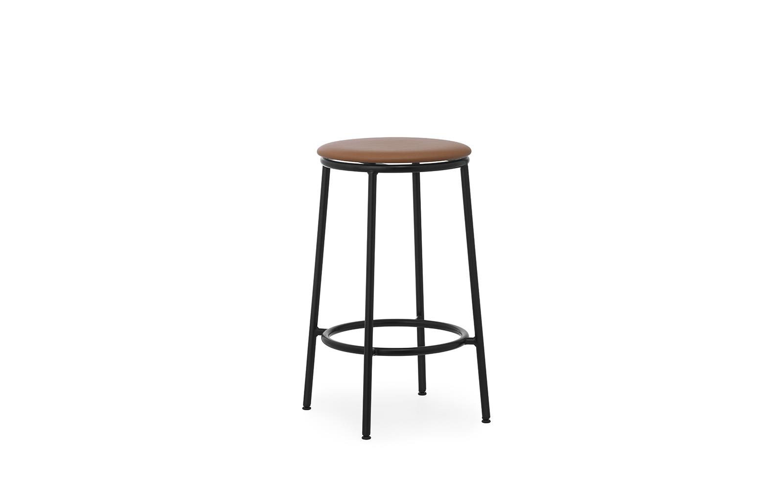 Circa Barstool 65 cm Uph Black Steel1