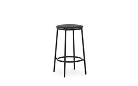 Circa Barstool 65 cm Uph Black Steel1