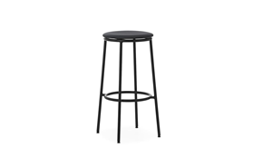 Circa Barstool 75 cm Uph Black Steel1