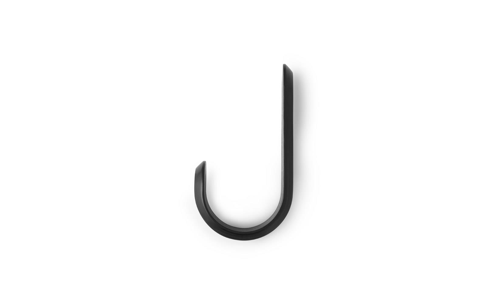 Normann Copenhagen - Curve Mini Hooks - Set of 2 - Black