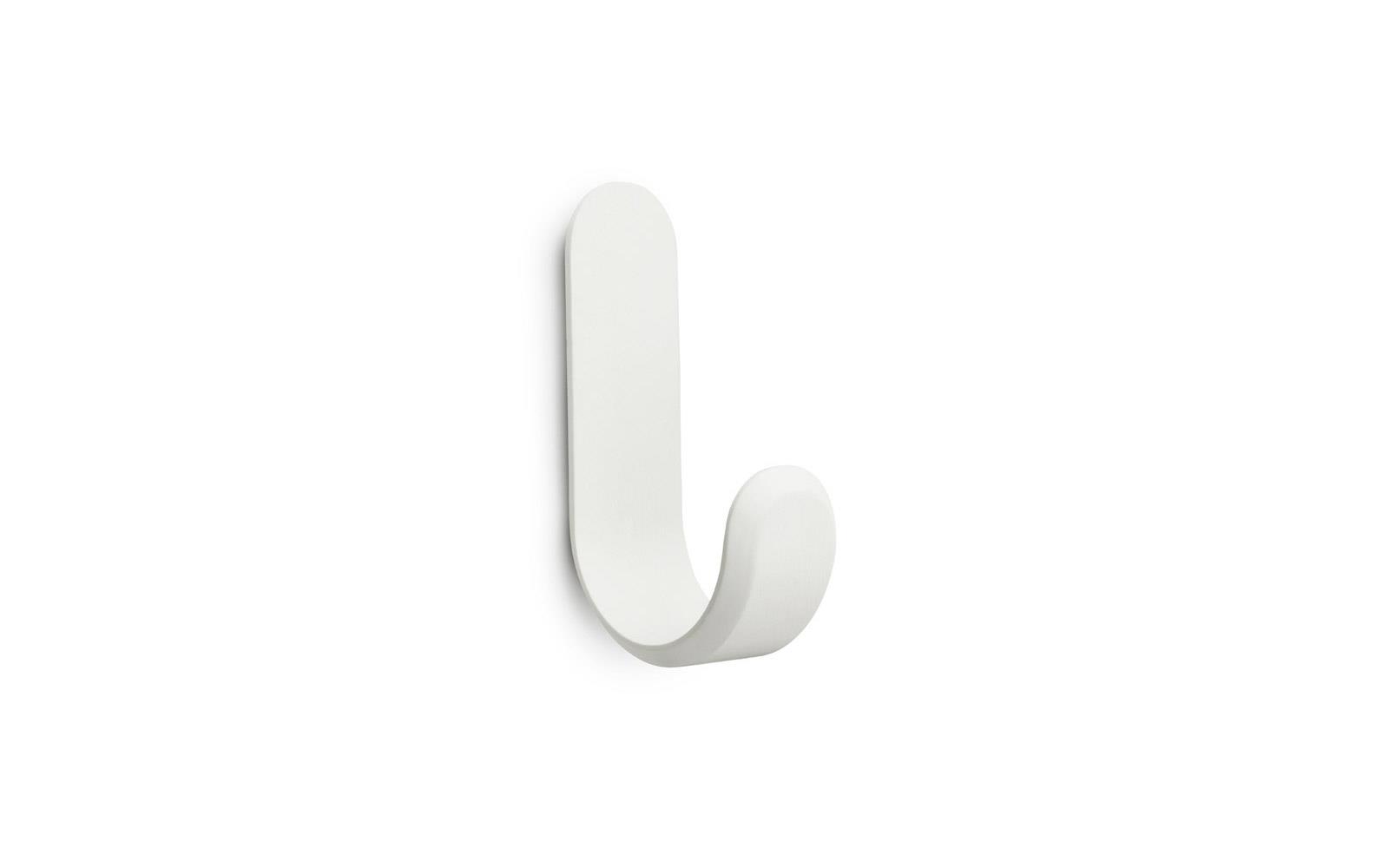 Aanval Werkloos magie Curve Hooks | Wooden hooks in white lacquere veneer