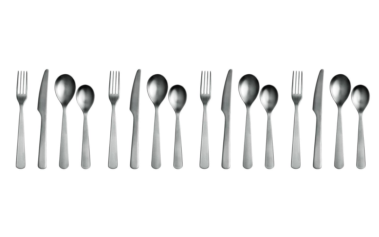 16 PCE PRESENTATION BOXED STAINLESS STEEL TABLE KITCHEN CUTLERY SET SPOON FORK