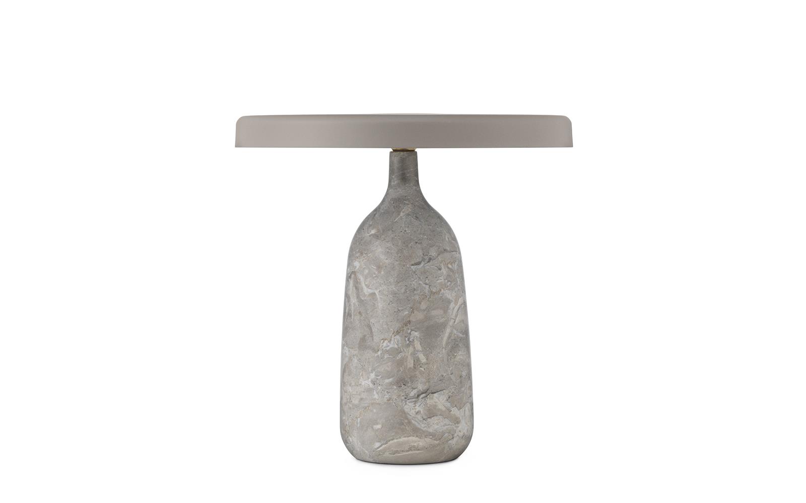 grey side lamps