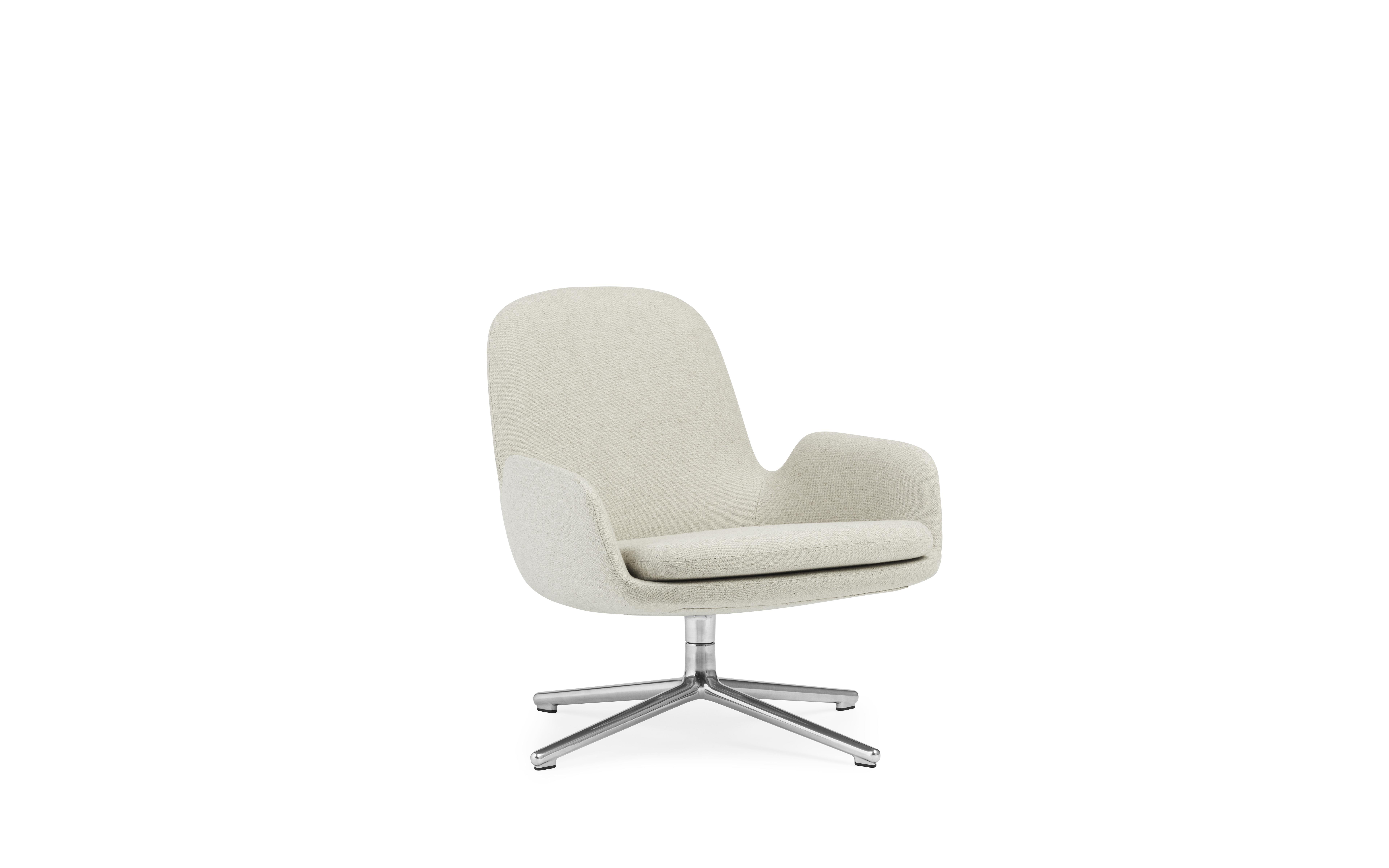 Era Lounge Chair Low Swivel Alu1
