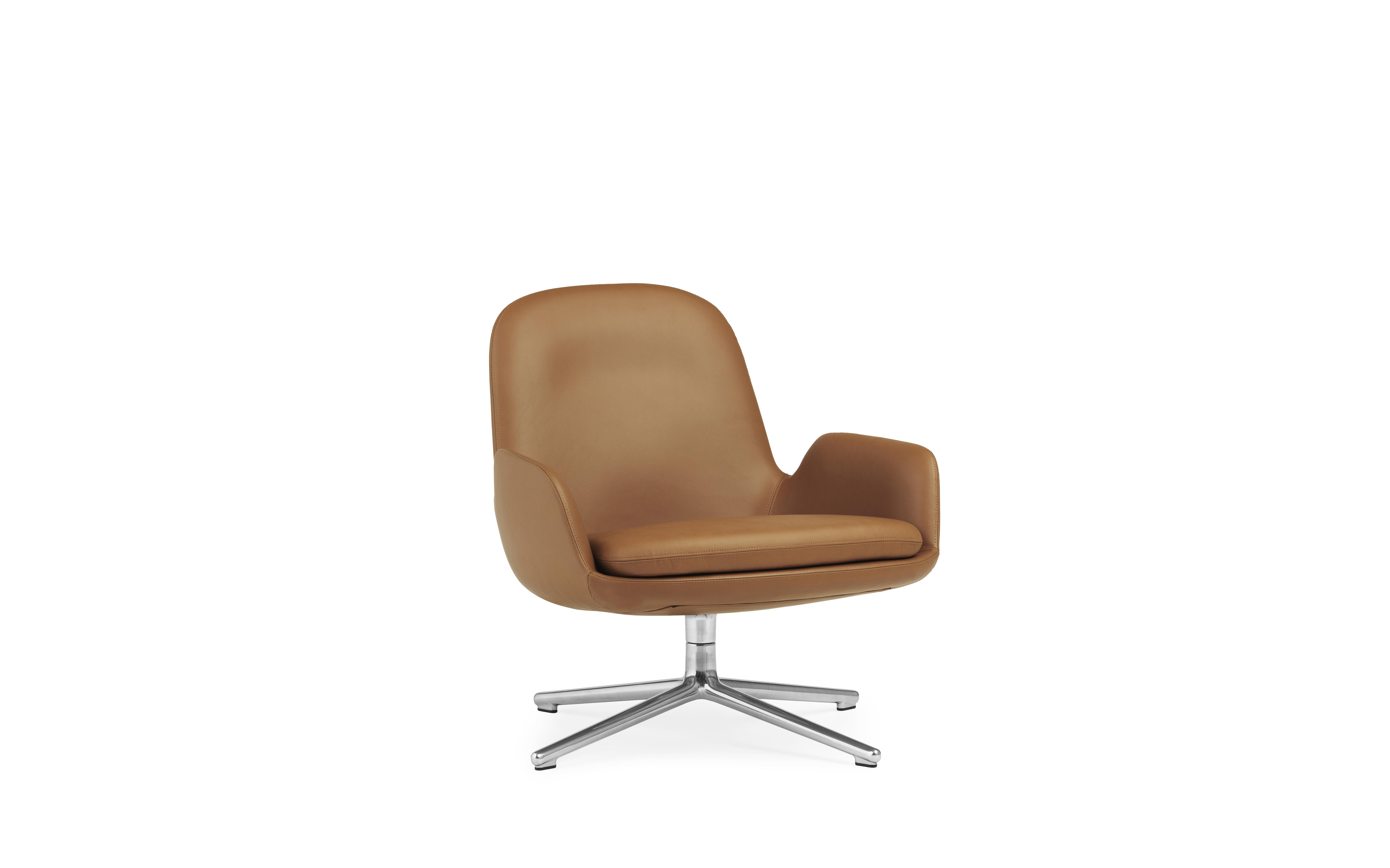Era Lounge Chair Low Swivel Alu1