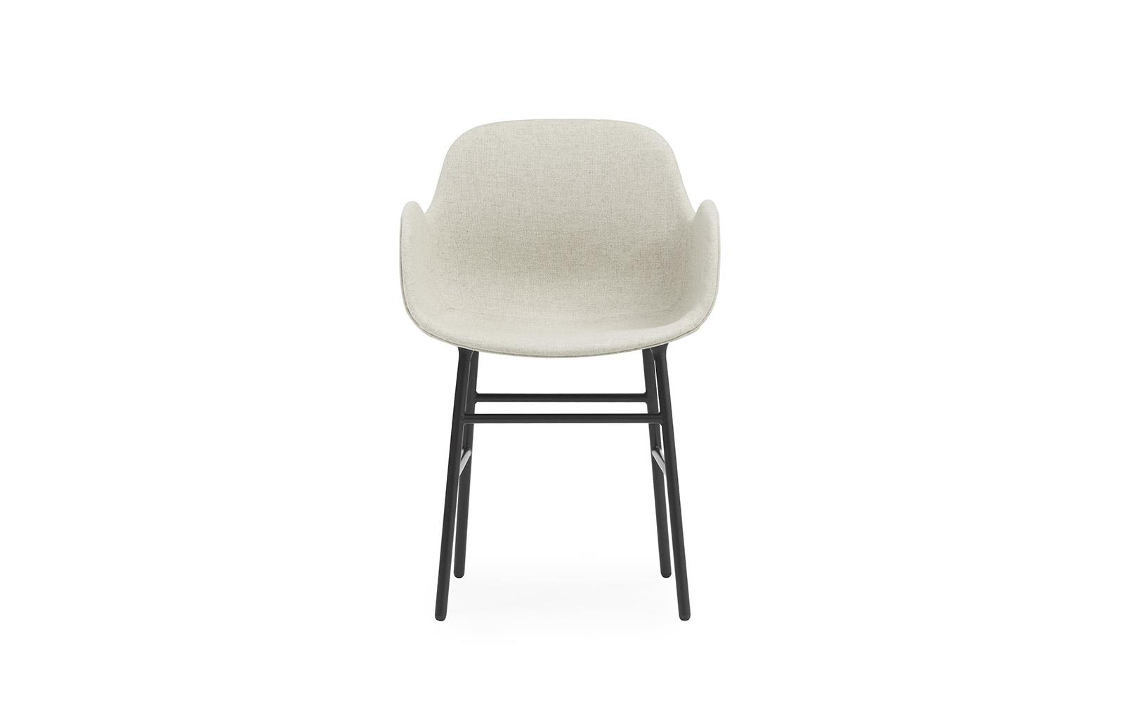 Form Armchair Full Upholstery Steel2