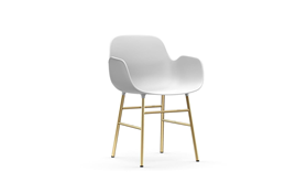 Form Armchair Brass1