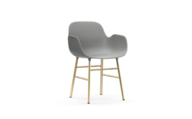 Form Armchair Brass1