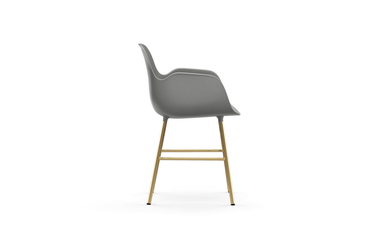 Form Armchair Brass3