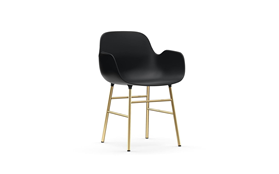 Form Armchair Brass1