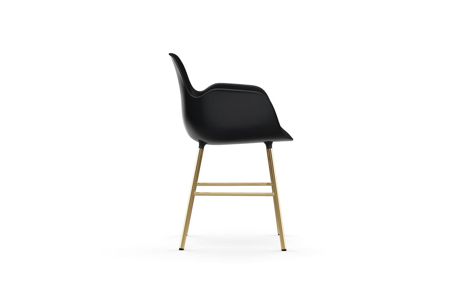 Form Armchair Brass3