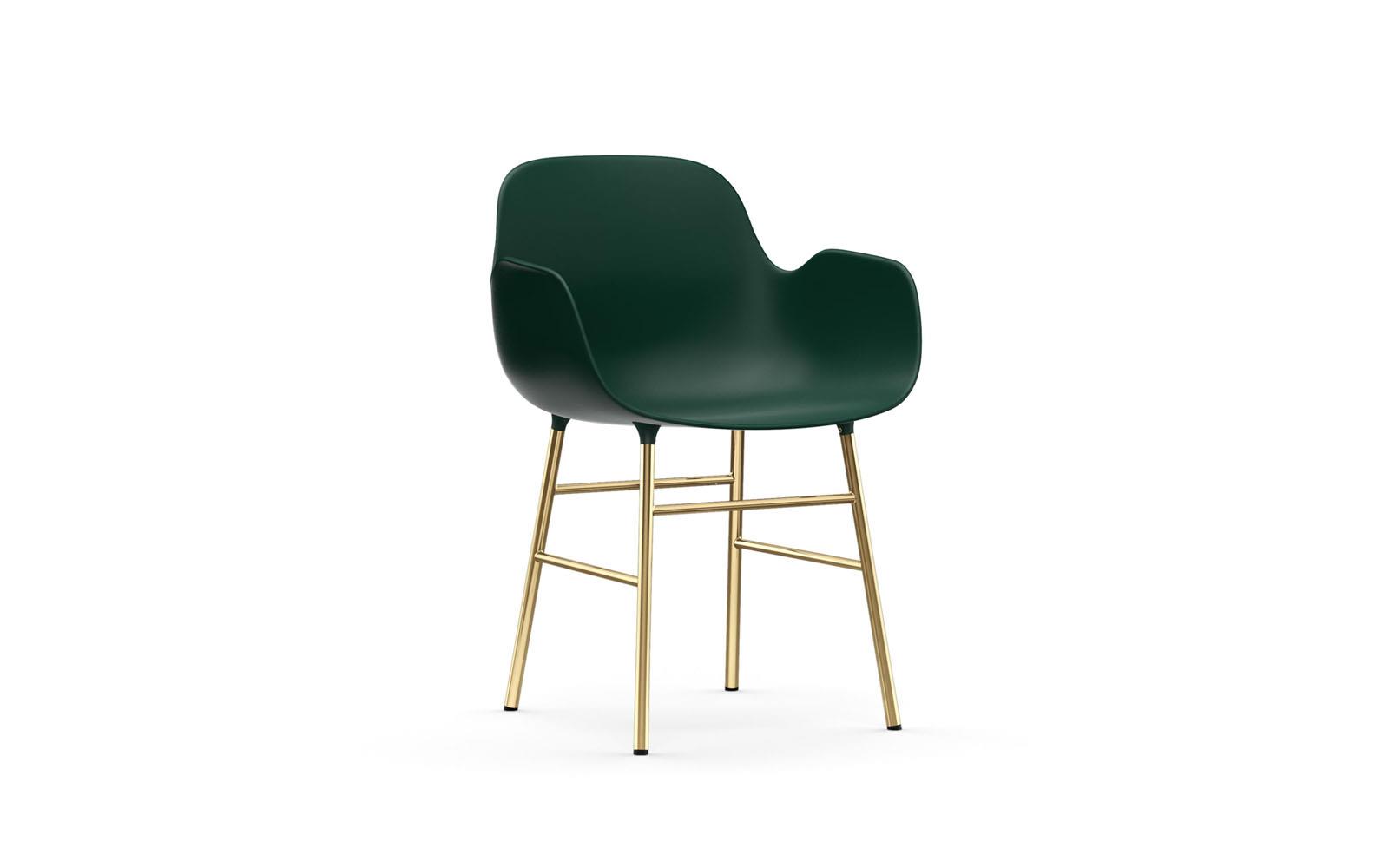 Form Armchair Brass1