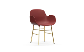 Form Armchair Brass1