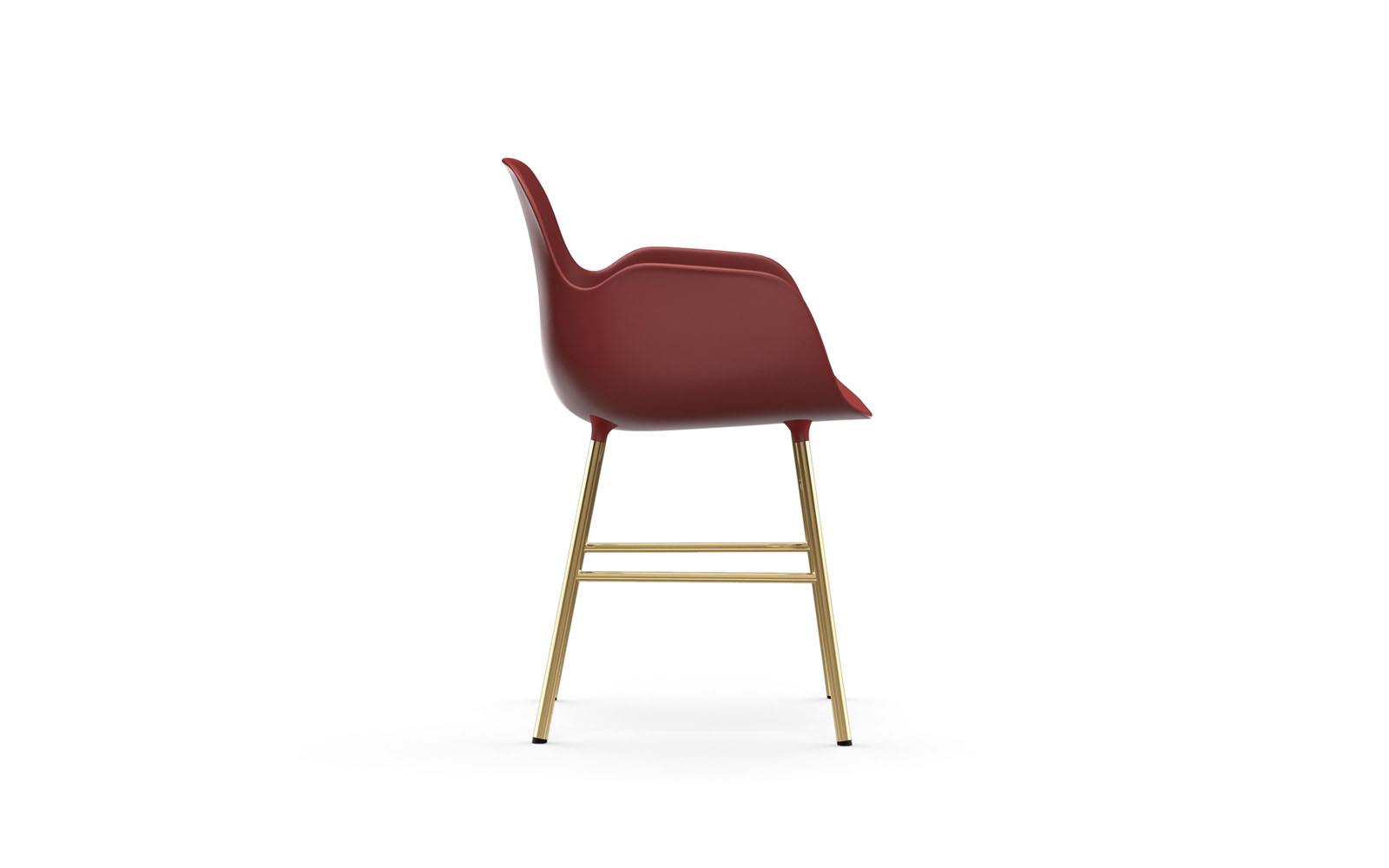 Form Armchair Brass3