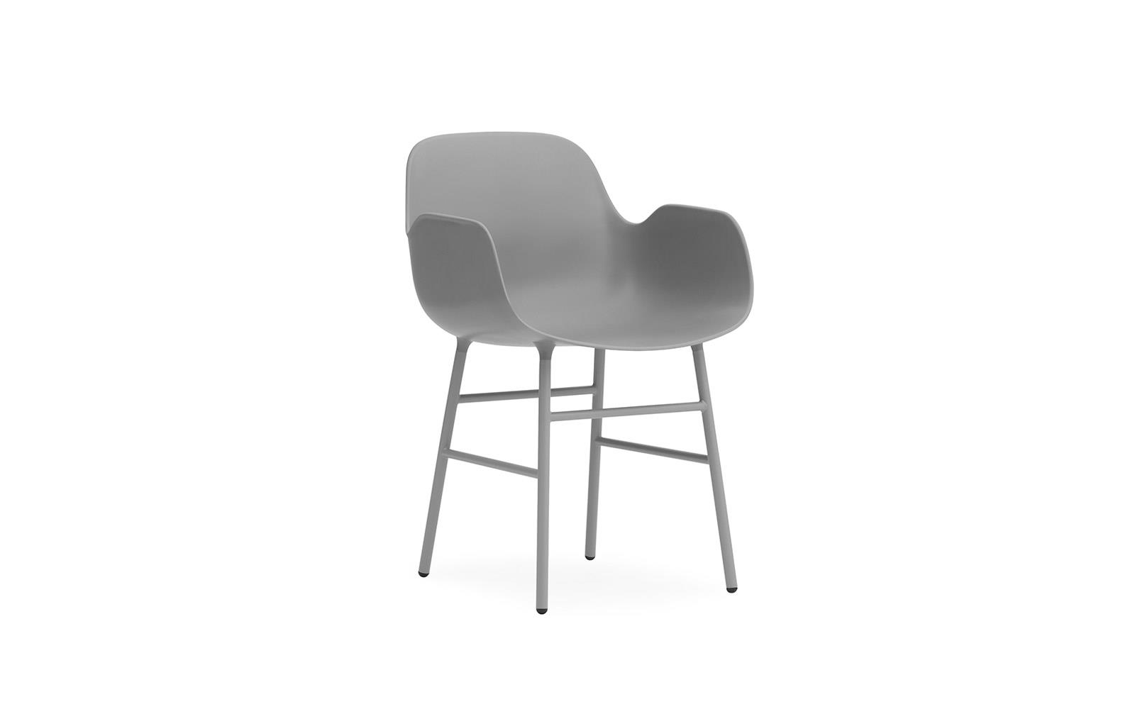 Form Armchair Steel1
