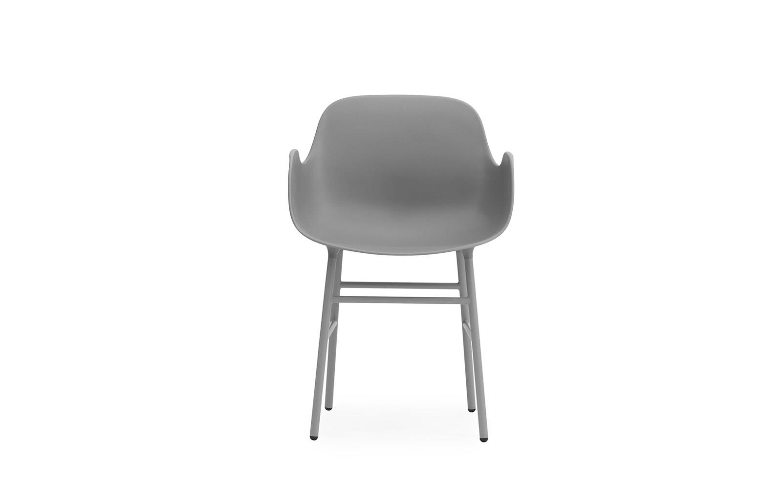 Form Armchair Steel2