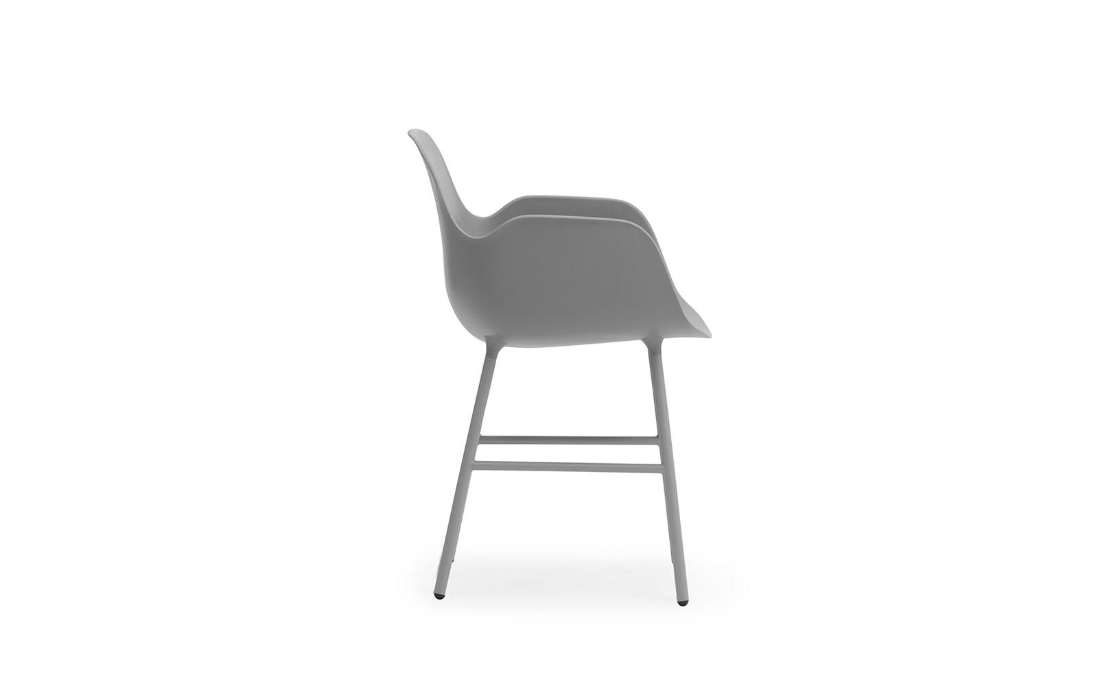 Form Armchair Steel3