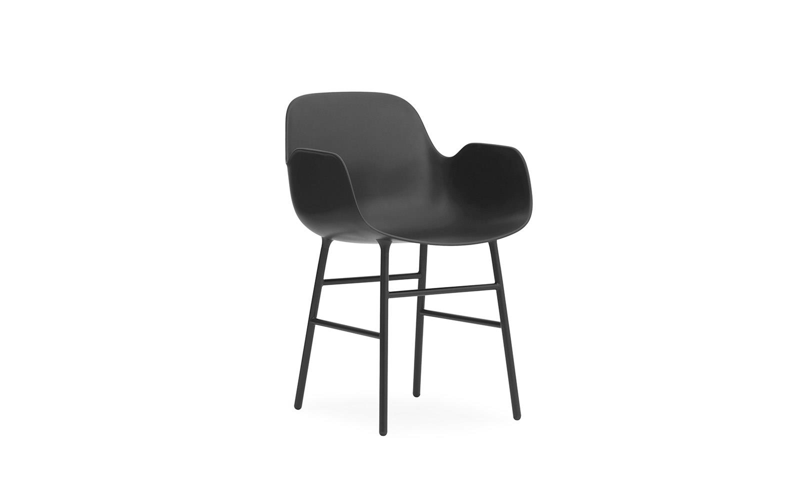 Form Armchair Steel1