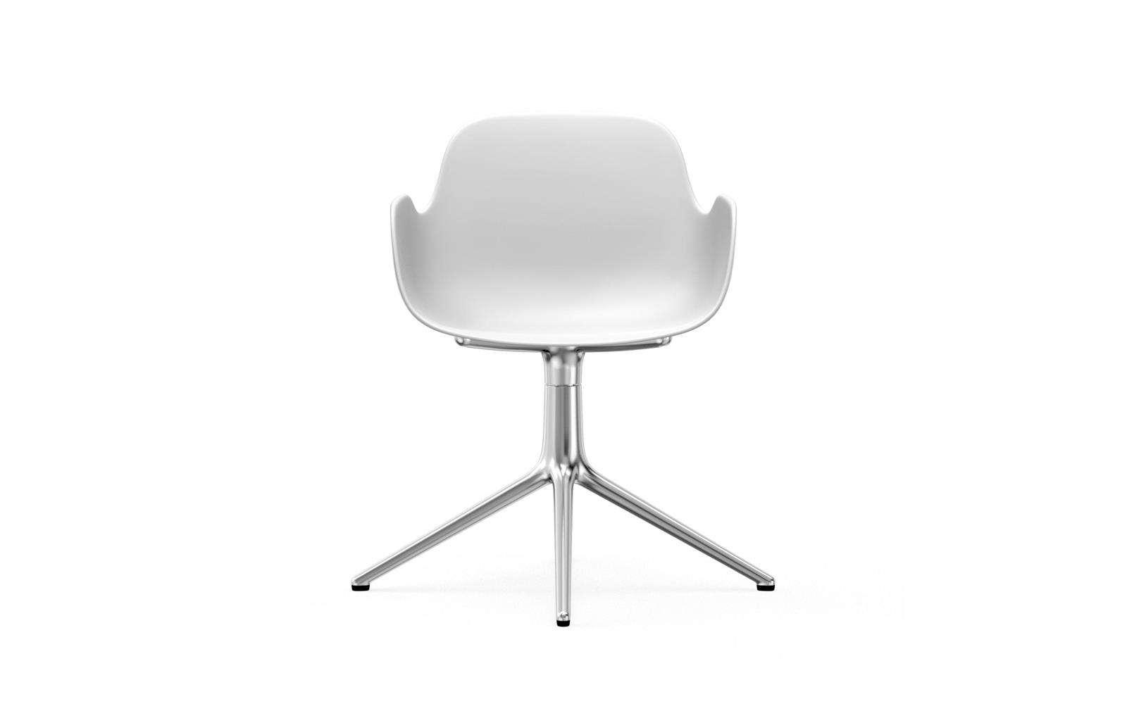 Form Armchair Swivel 4L Alu2