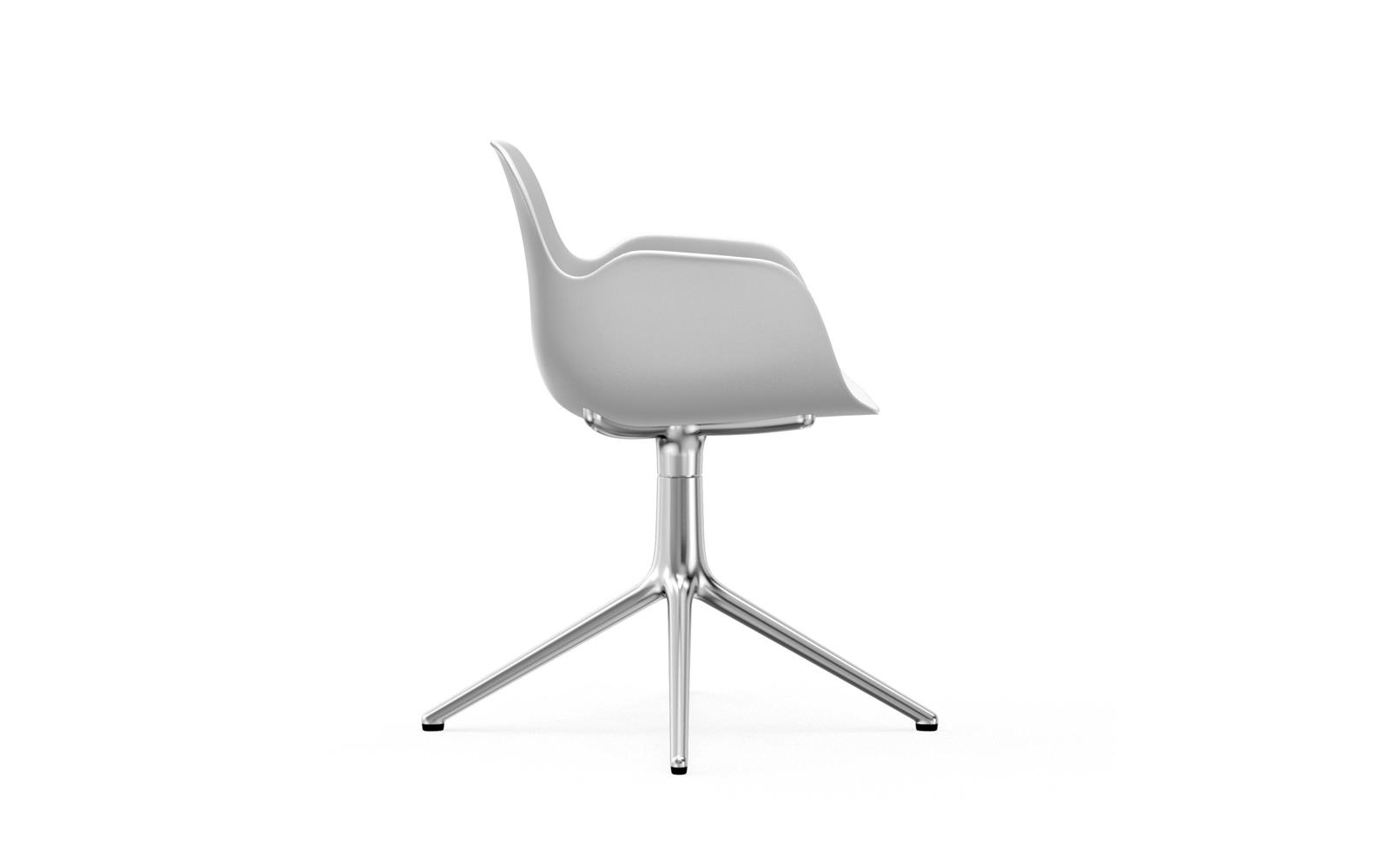 Form Armchair Swivel 4L Alu3