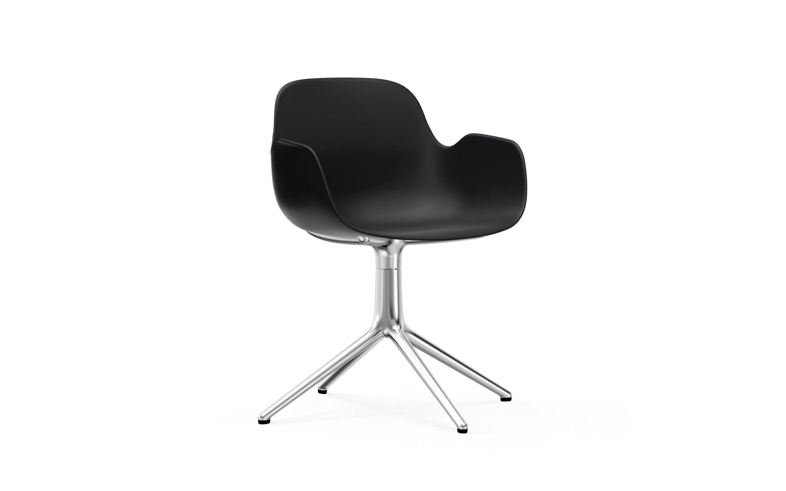 Form Armchair Swivel 4L Alu1