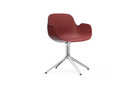 Form Armchair Swivel 4L Alu1