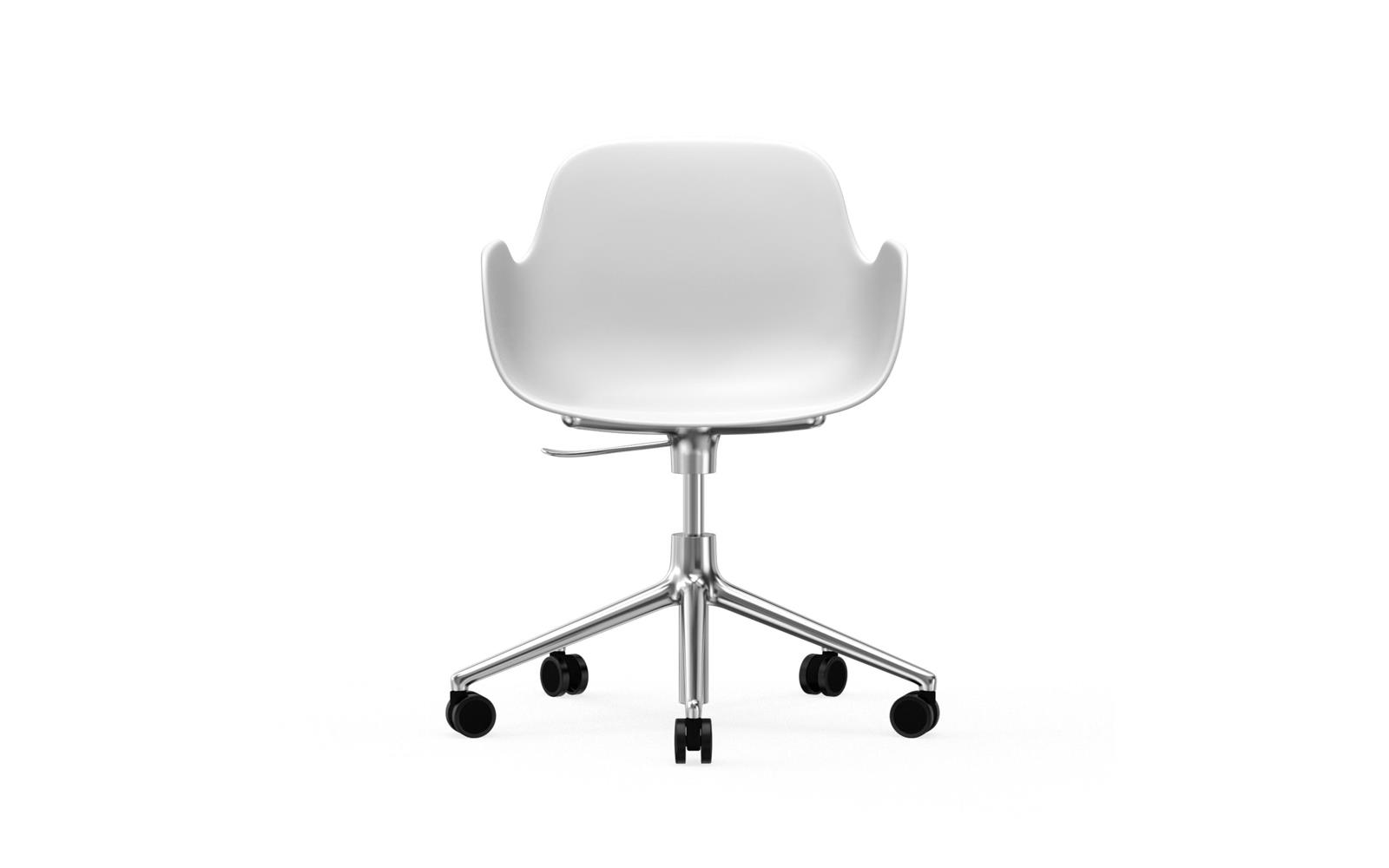 Form Armchair Swivel 5W Gaslift Alu2