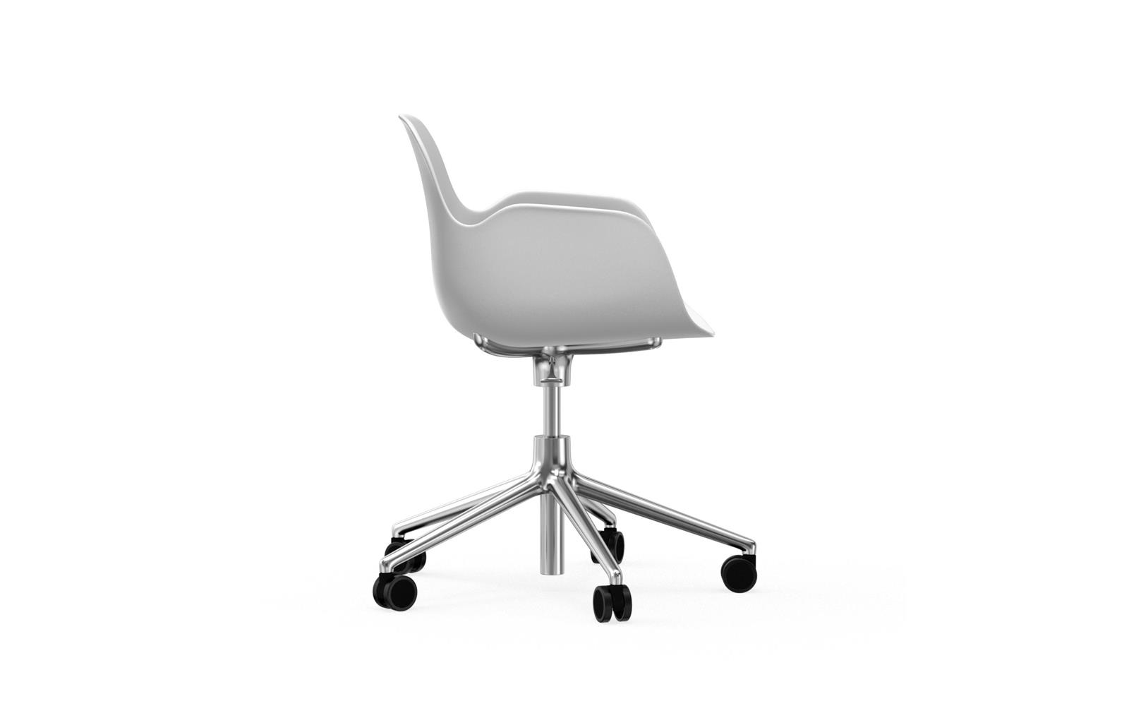 Form Armchair Swivel 5W Gaslift Alu3