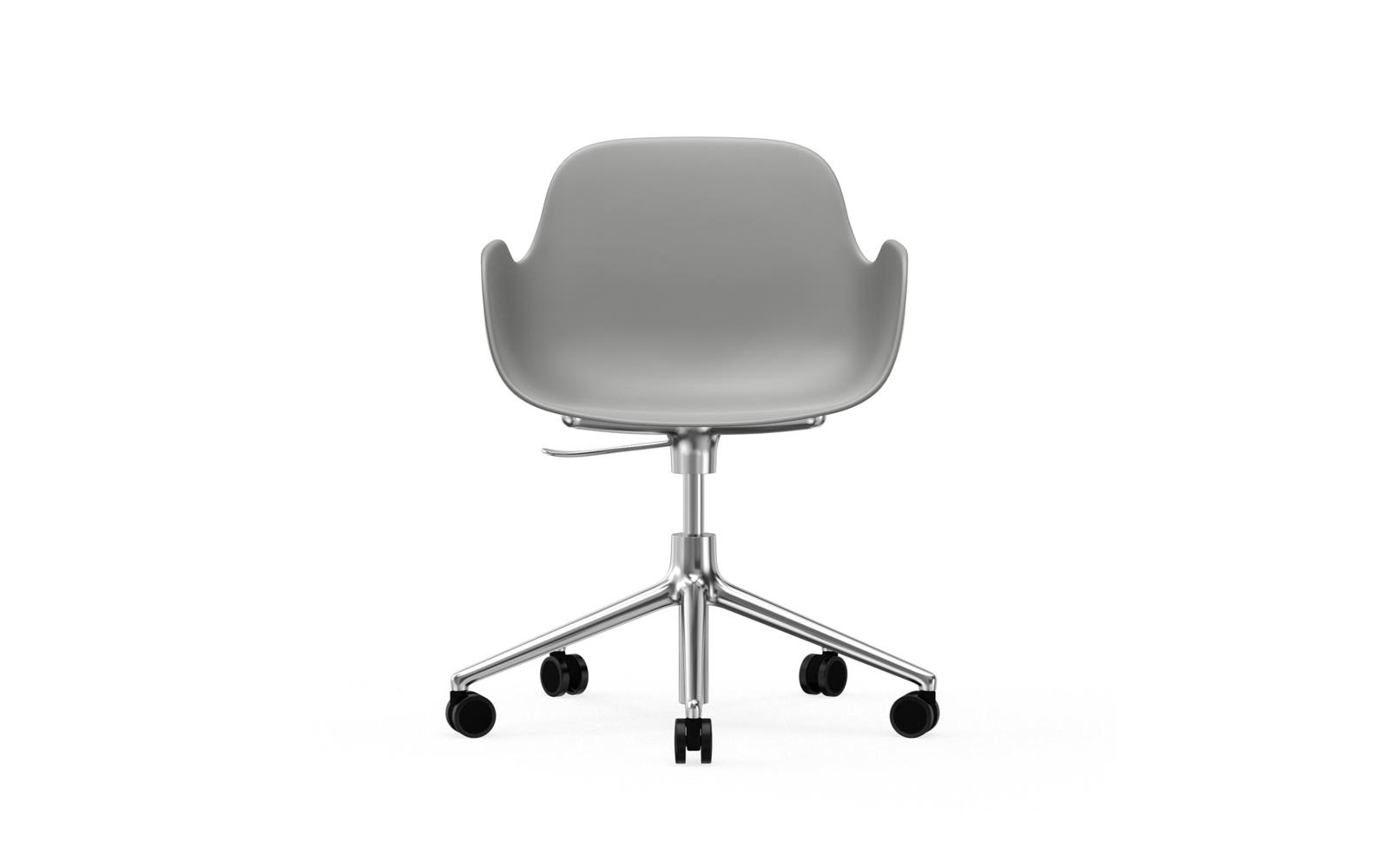 Form Armchair Swivel 5W Gaslift Alu2