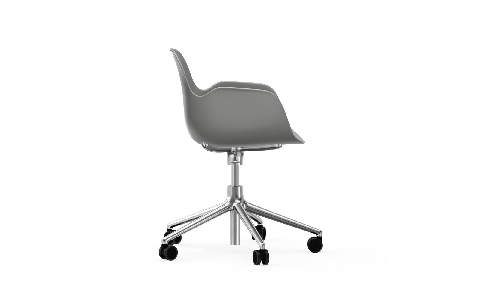 Form Armchair Swivel 5W Gaslift Alu3