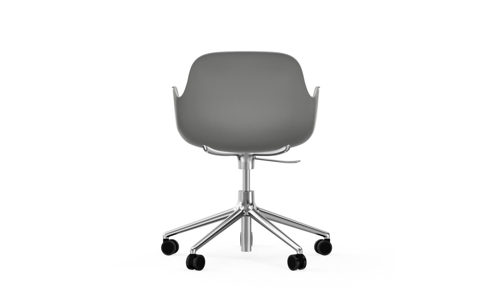 Form Armchair Swivel 5W Gaslift Alu4
