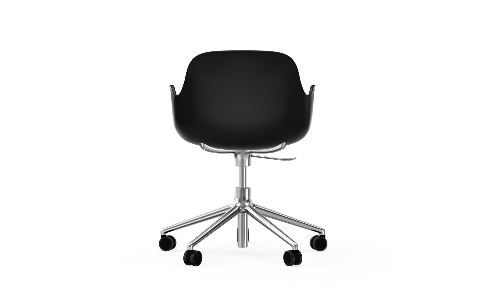 Form Armchair Swivel 5W Gaslift Alu4