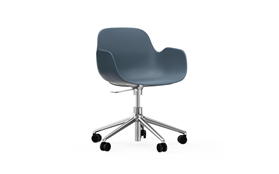Form Armchair Swivel 5W Gaslift Alu1