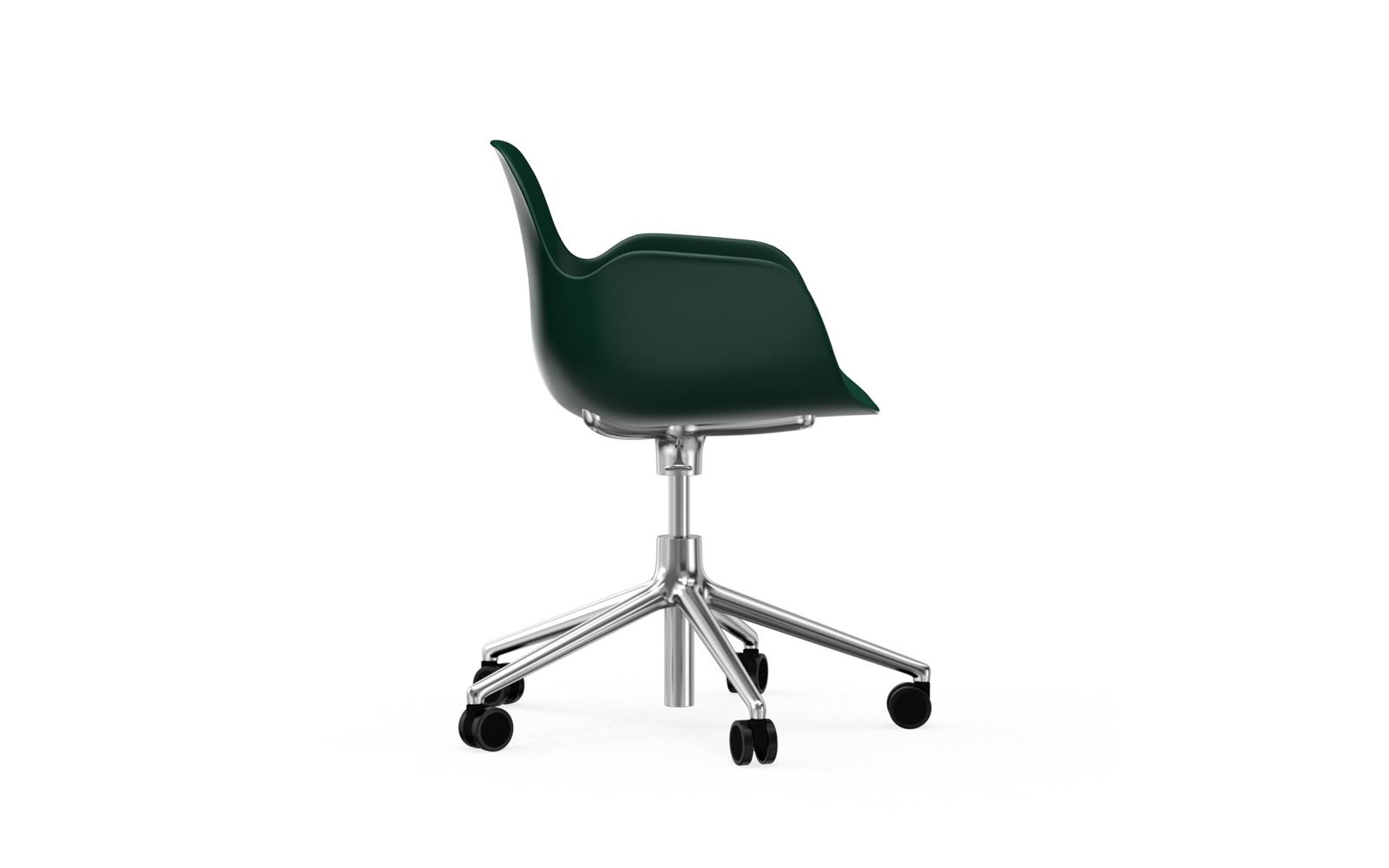 Form Armchair Swivel 5W Gaslift Alu3