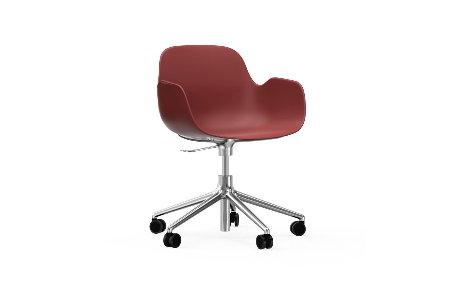 Form Armchair Swivel 5W Gaslift Alu1