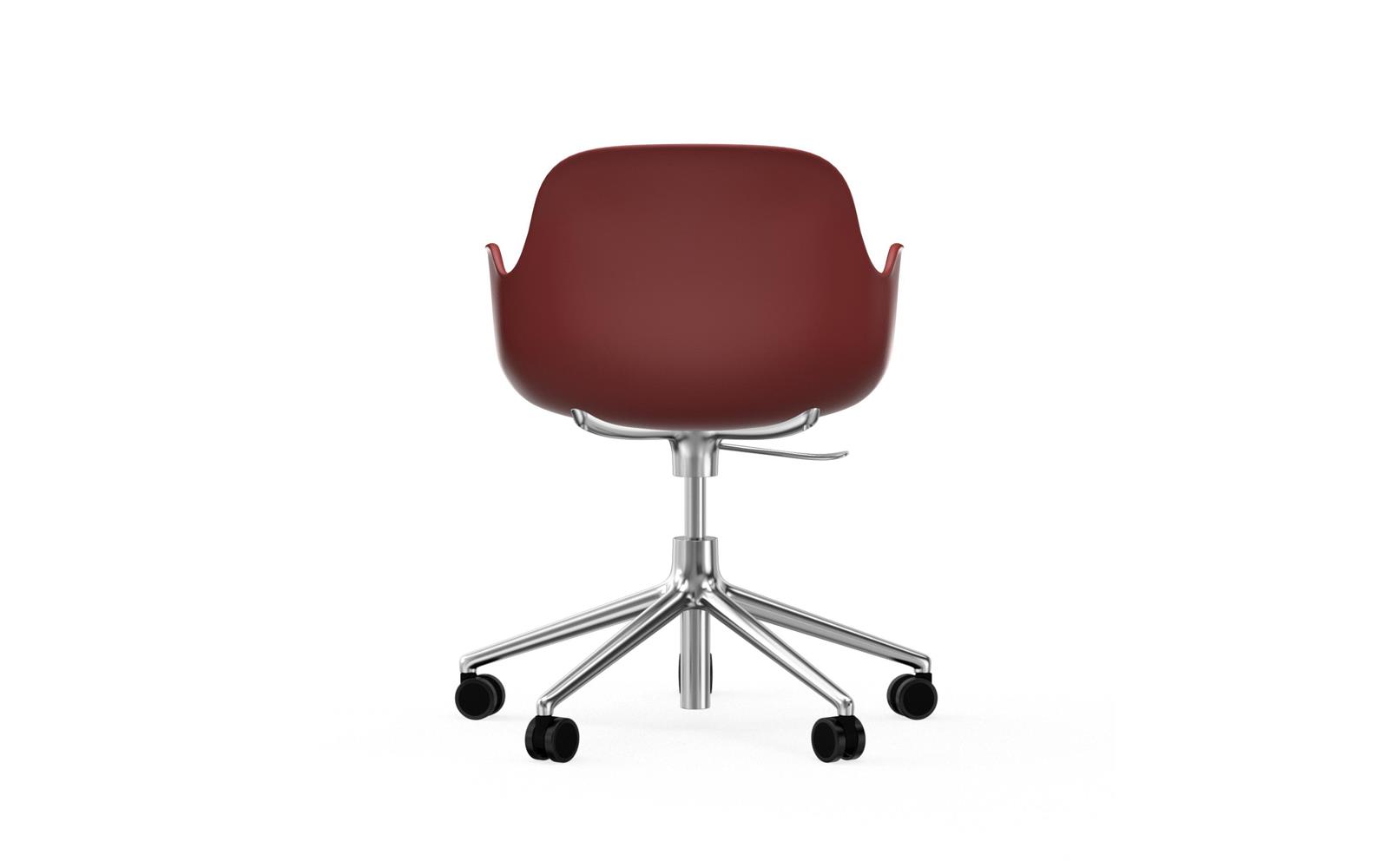 Form Armchair Swivel 5W Gaslift Alu4